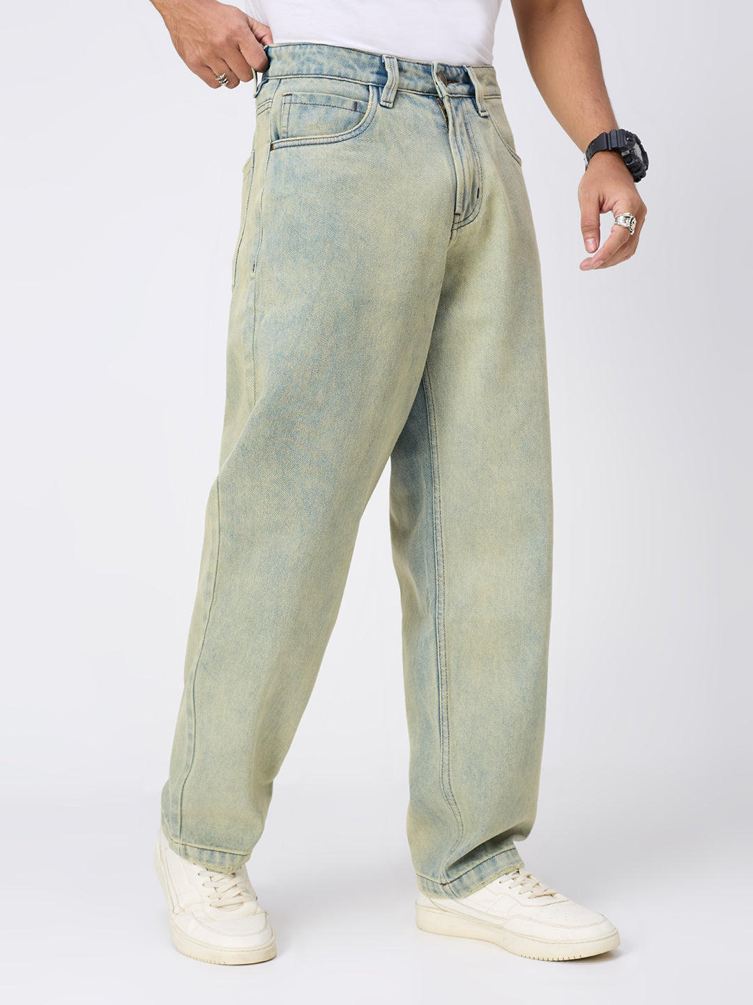 Urban Cool Classic Men'S Straight Fit Jeans