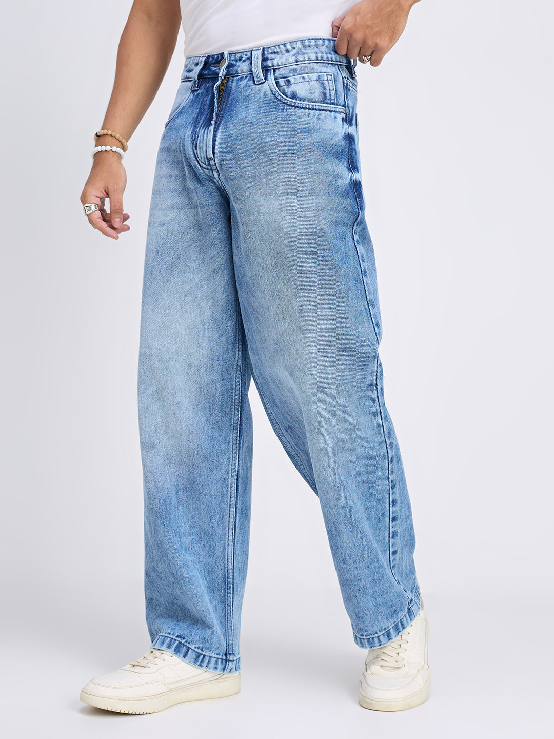 Indigo Cloud Classic Men's Straight Fit Jeans