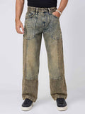 Stone Signature Mixmatch Straight Fit Men's jeans