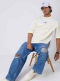 Knee-Rage Men's Straight Fit Jeans