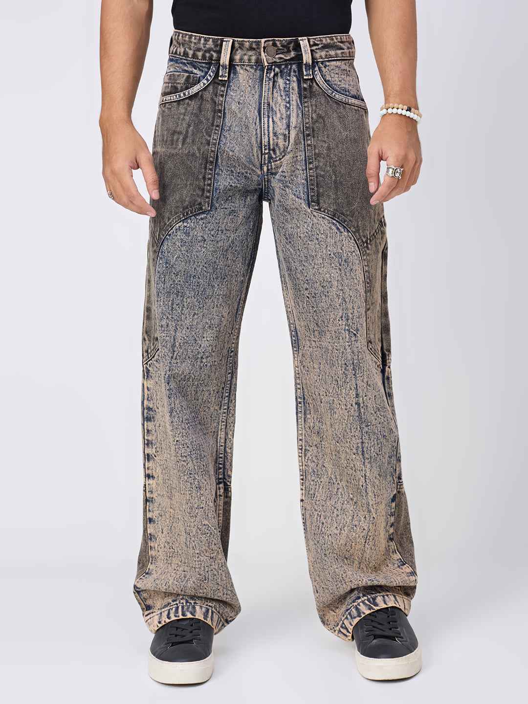 Earthy Tint Mix & Match Men's Straight Fit Jeans