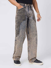 Earthy Tint Mix & Match Men's Straight Fit Jeans
