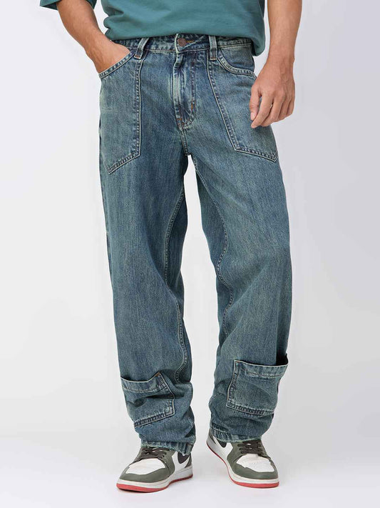 Blueprint Denim 'Turn Up' Street-Ready Loose Fit Jeans