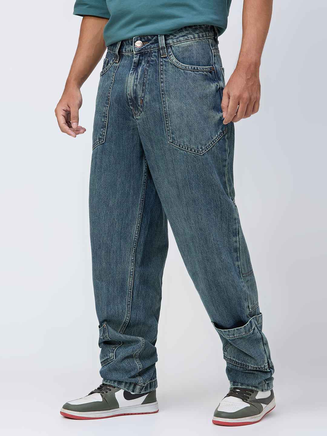 Blueprint Denim 'Turn Up' Street-Ready Loose Fit Jeans