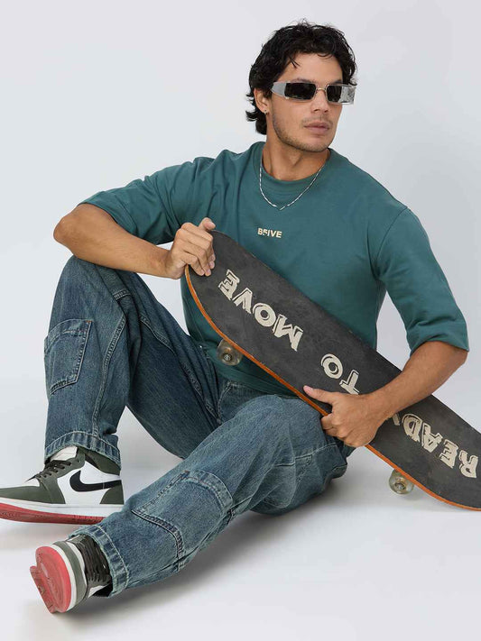 Blueprint Denim 'Turn Up' Street-Ready Loose Fit Jeans