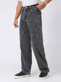 Phantom Black Washed Streetwear Denim