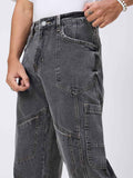 Phantom Black Washed Streetwear Denim
