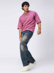 Vintage Patch Pocket Mens Straight Fit Jeans