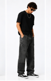 Graphite Drift Mens Straight Fit Jeans
