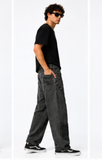Graphite Drift Mens Straight Fit Jeans