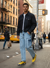 Icey Blue Men's Baggy Fit