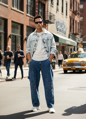 Stone Cargo Men's Baggy Fit