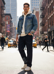 Sketchy Blues Men's Baggy Fit