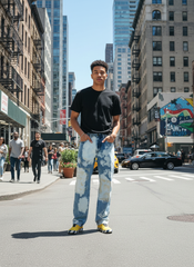 Cloudy Beach Men's Baggy Fit