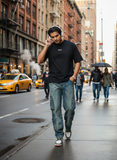 Mechanic Aged Men's Baggy Fit Jeans