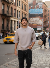 Unbothered Boxy Raglan Oversized Men's T-Shirt