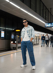 Stone Cargo Men's Baggy Fit