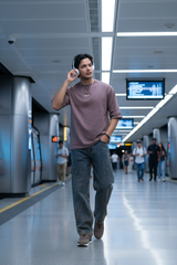 Rustic Tint Wash Men's Baggy Fit Jeans