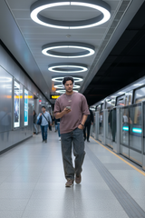 Rustic Tint Wash Men's Baggy Fit Jeans