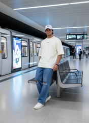 Knee Rage Men's Straight Fit Jeans