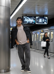 Phantom Black Men's Straight Fit Jeans