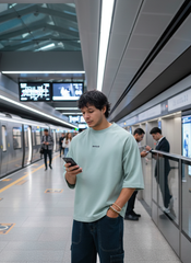 MInt Classic Men's Oversized T-shirt