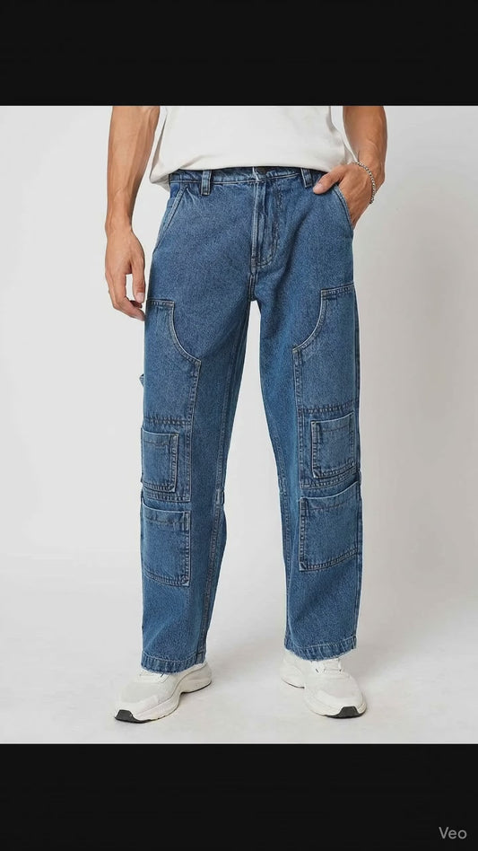Stone Cargo Men's Baggy Fit