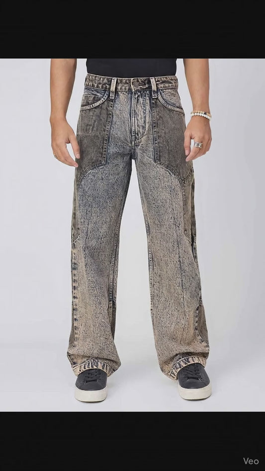 Earthy Tint Mix & Match Men's Straight Fit Jeans