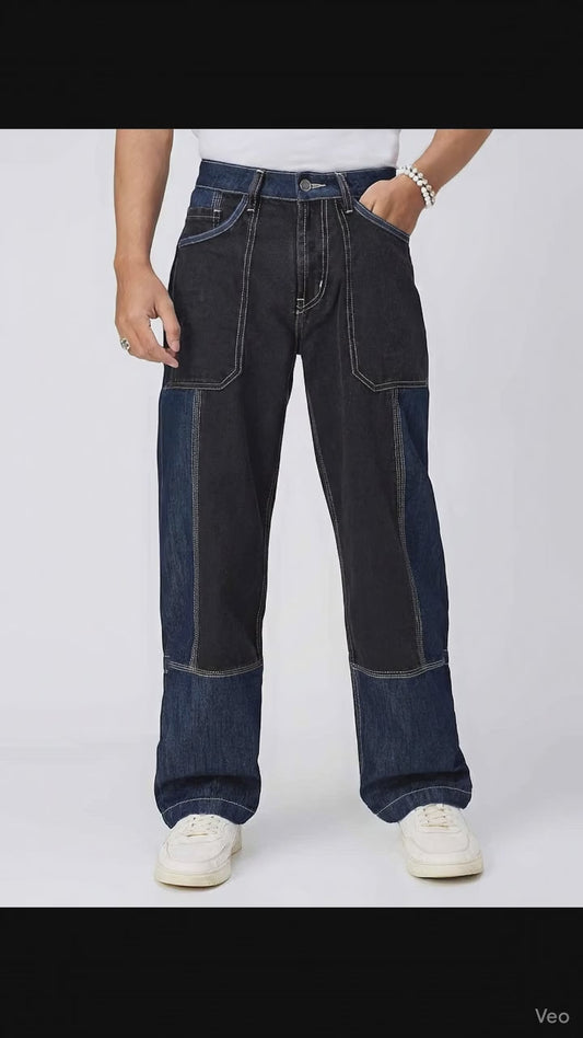 Raw Mixmatch Men's Straight Fit Jeans