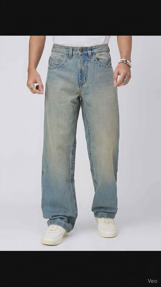 Stone Cold Men's Straight Fit Jeans