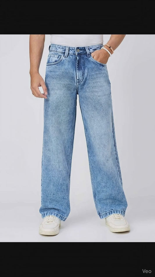 Indigo Cloud Classic Men's Straight Fit Jeans