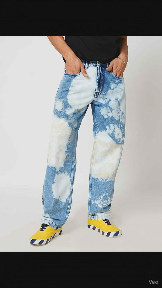 Cloudy Beach Men's Baggy Fit